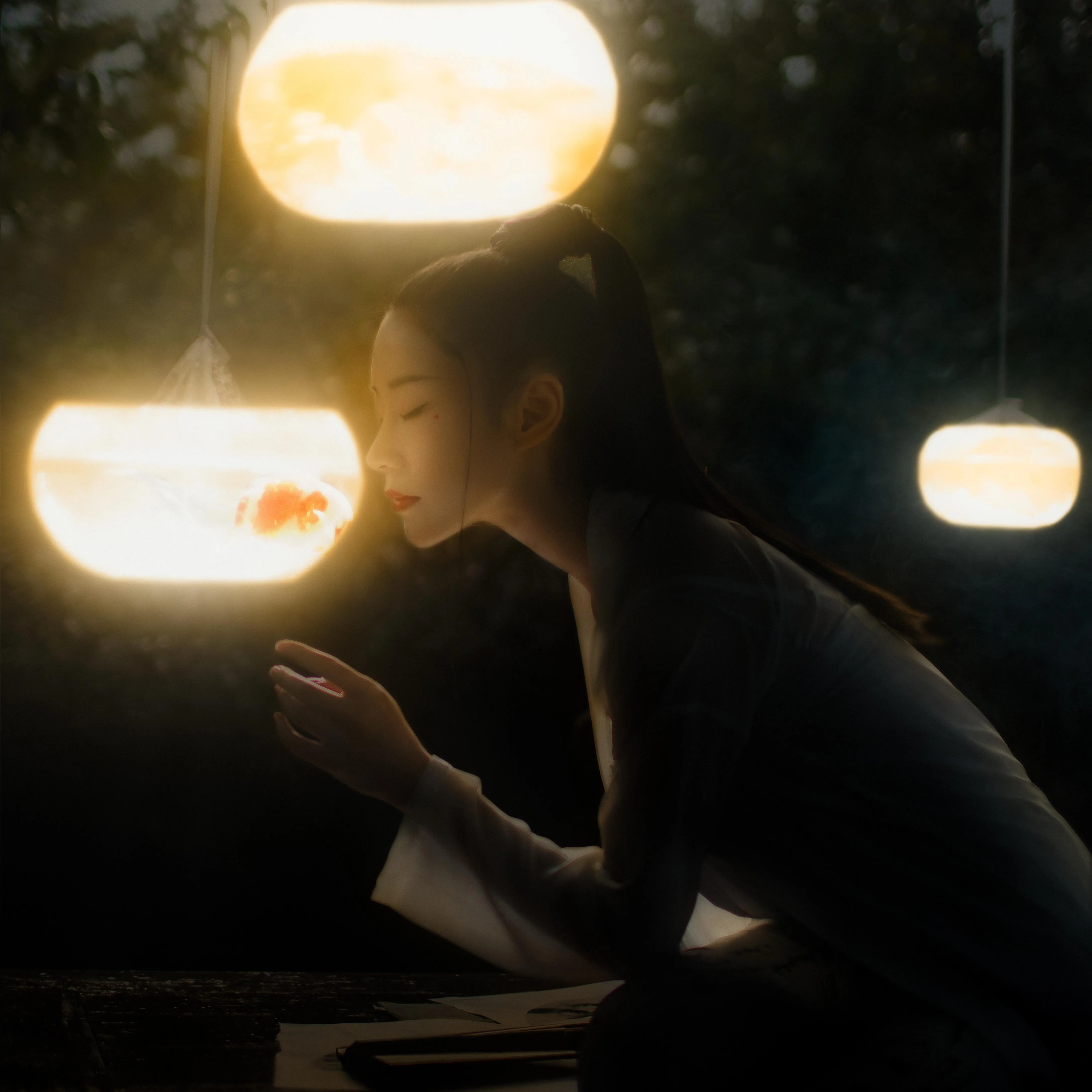 [YITUYU艺图语]2021.11.27 锦鲤抄 木景抒 [26P]插图1